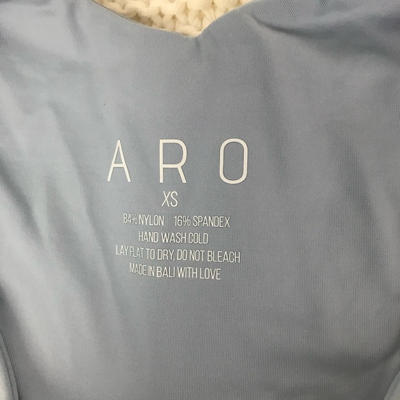 NWT Aro Eve Bikini in Blue Fog Color, Size XS. - Picture 5 of 11